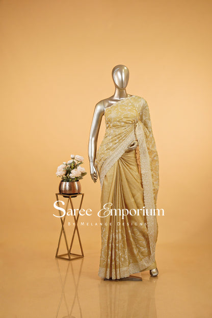 Cotta Embroidery Saree MDS0127