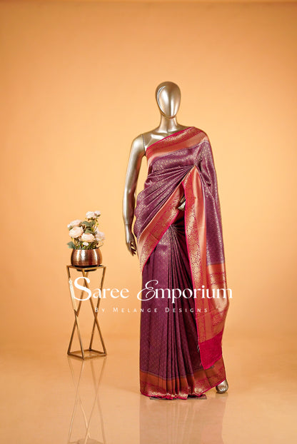 Silk Brocade Sarees MDS0042