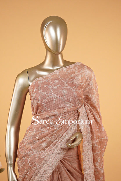 Cotta Embroidery Saree MDS0129