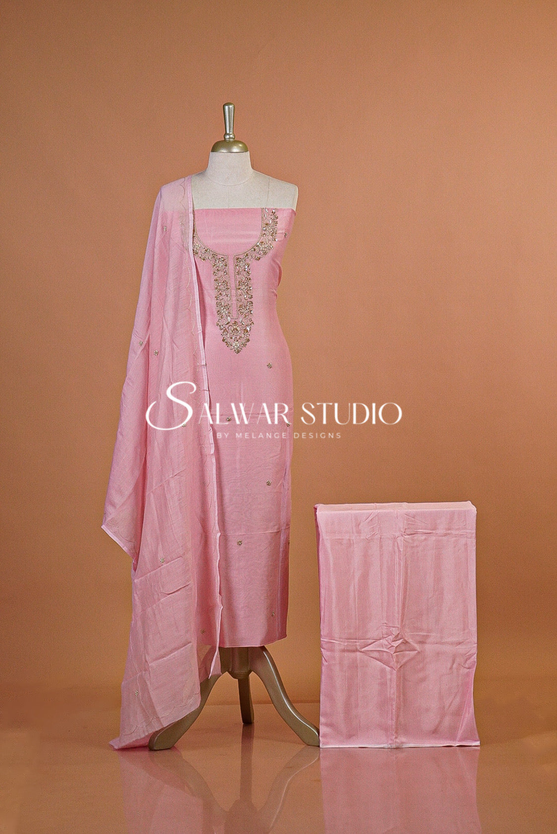 Chanderi Embroidery Salwar Suit AC0138
