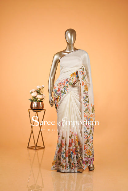 Printed Silk Sarees MDS0027