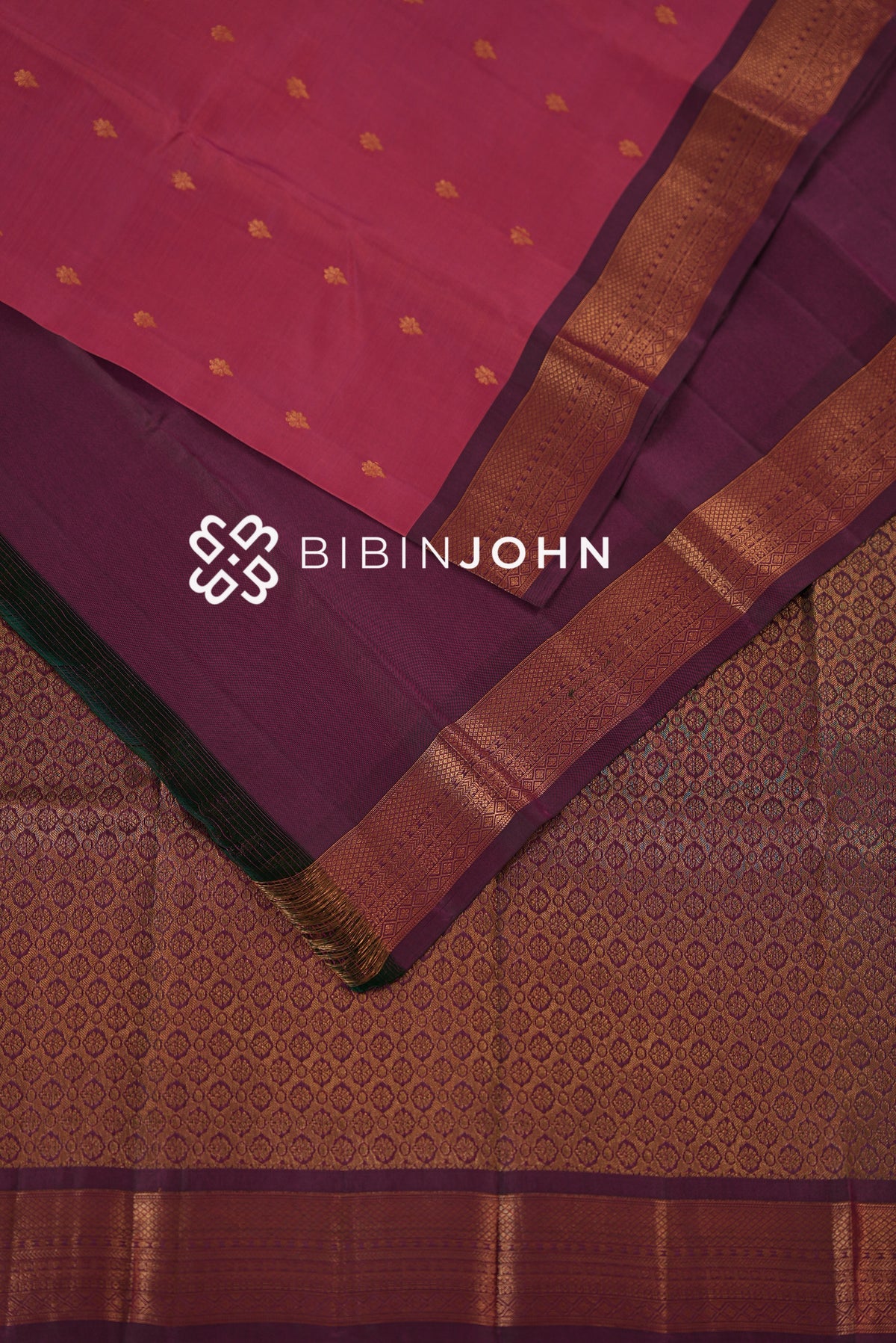 Silk Saree For Women Deep Raspberry Pink BJ2346