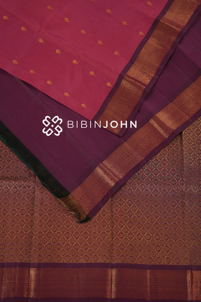 Silk Saree For Women Deep Raspberry Pink BJ2346