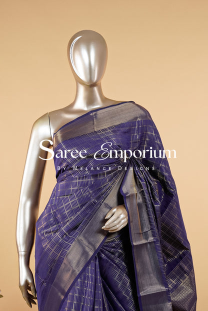 Semi Brocade Saree MDS0151