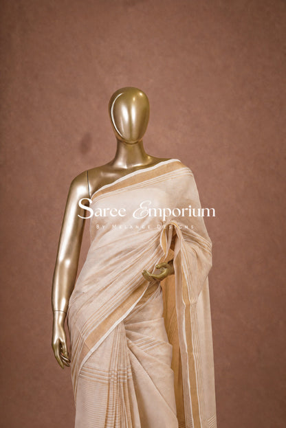 Linen Weaving Saree MDS0192