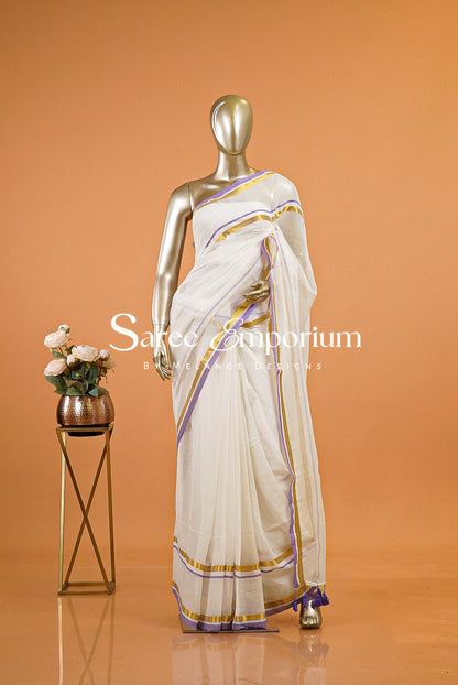 Pure Mul Cotton Saree MDS0219