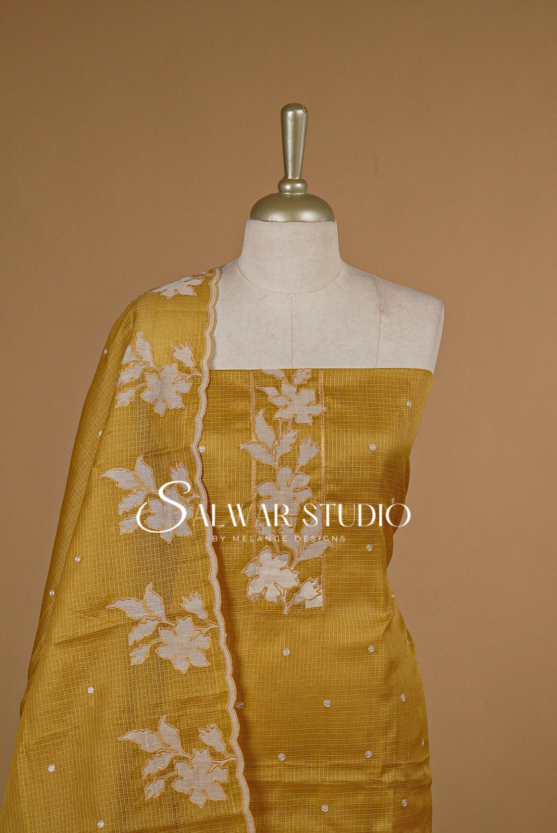 Cotta Embroidery Unstitched Salwar Suits AC0093
