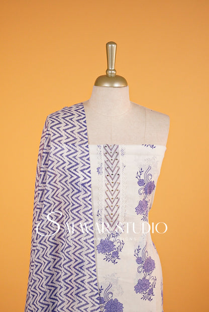 Cotton Printed Unstitched Salwar suits AC0008