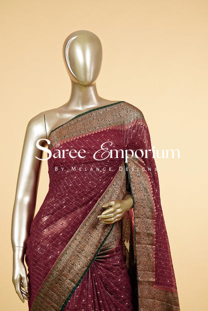 Banarasi Silk Saree MDS0160