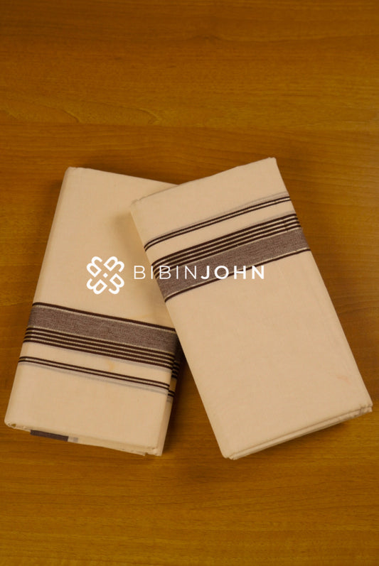 Cotton Dhoti For Men Off-White BJ1743