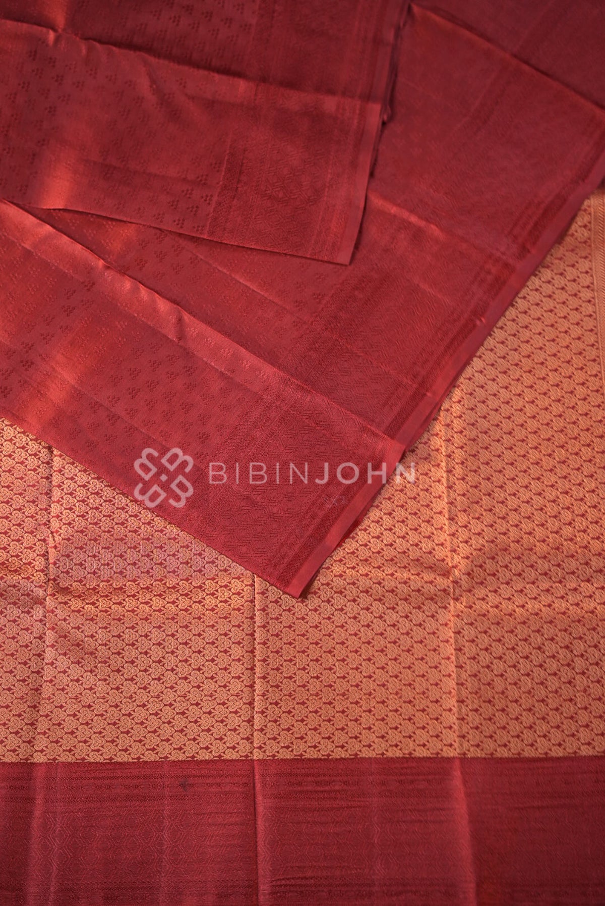 Silk Saree For Women Deep Maroon BJ1194