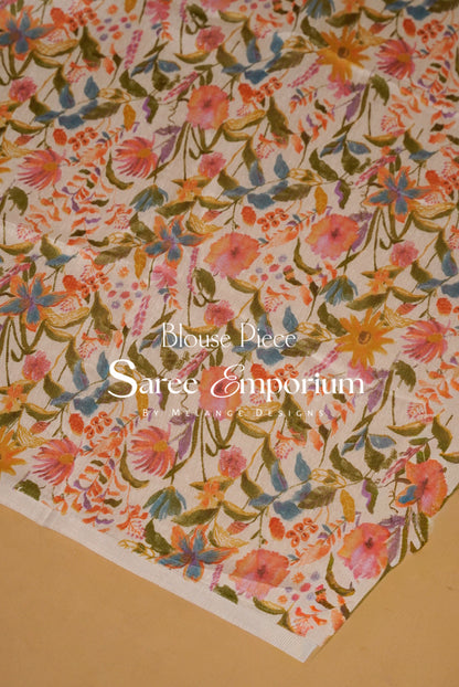 Printed Silk Sarees MDS0027
