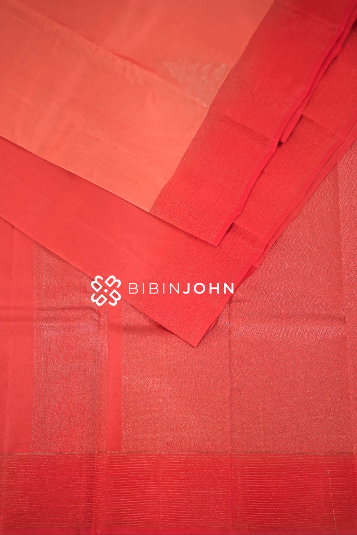 Silk Saree For Women Coral Pink BJ2382