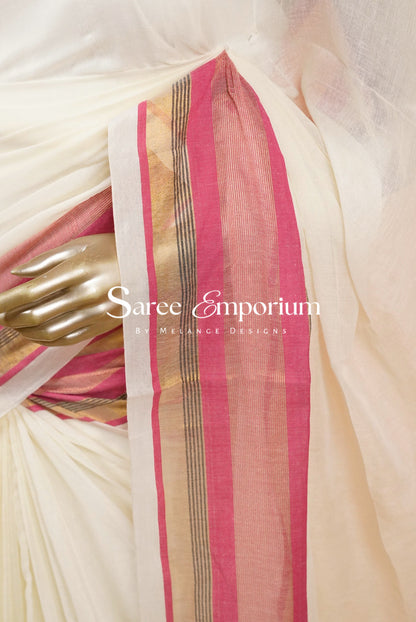 Mul Cotton Saree MDS0109