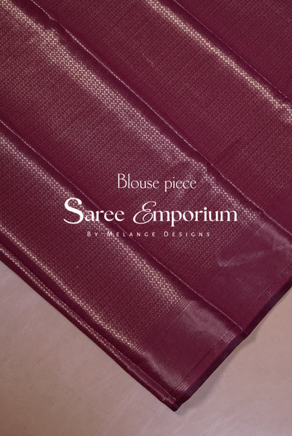 Semi Brocade Saree MDS0152