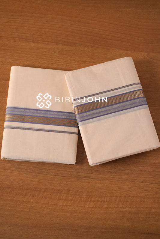 Cotton Dhoti For Men Off White BJ2265