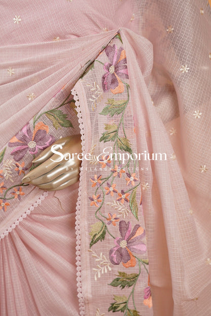 Cotta Embroidery Saree MDS0029