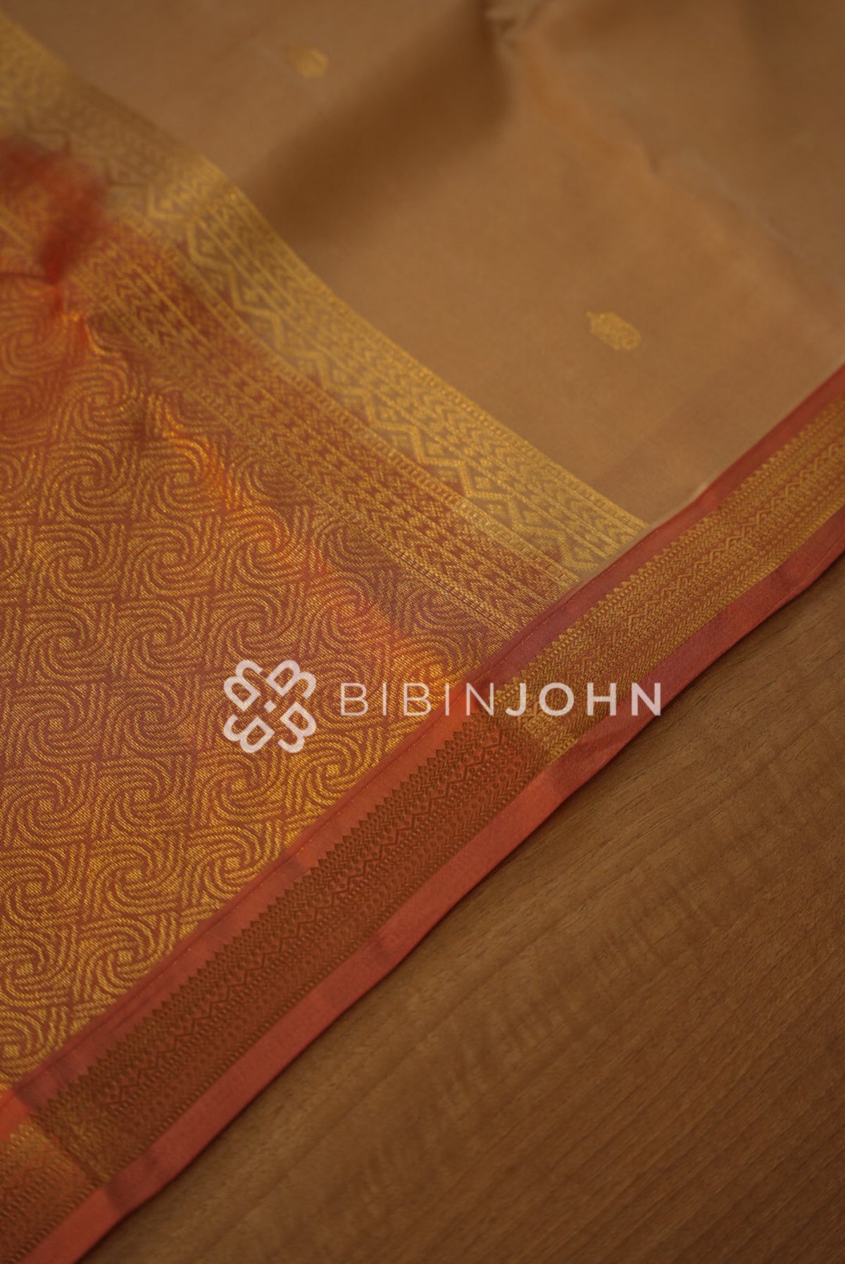 Semi Silk Saree For Women Mustard-Gold BJ1014