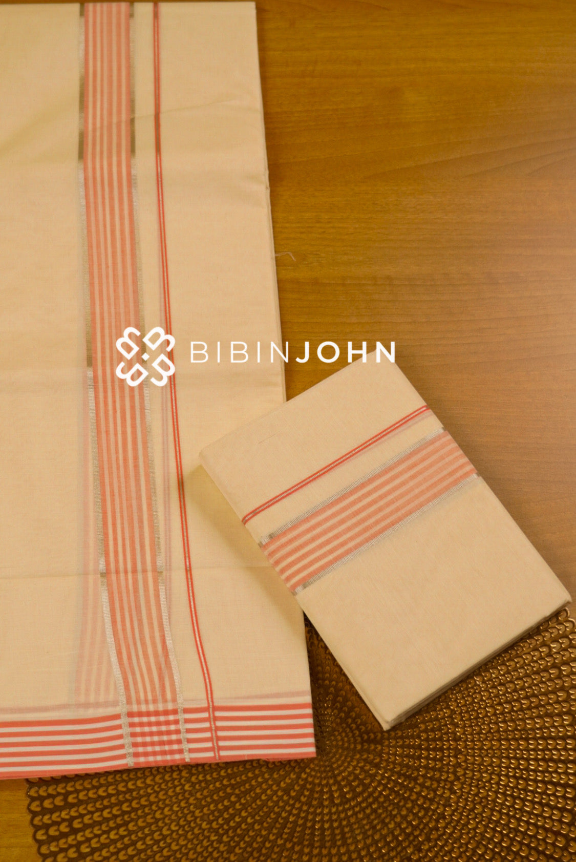 Cotton Dhoti For Men Off White BJ1758