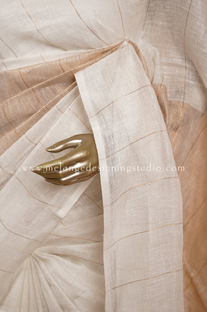 Linen Weaving Saree MDS0009