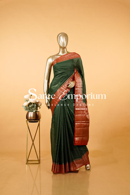 Banarasi Silk Saree MDS0156