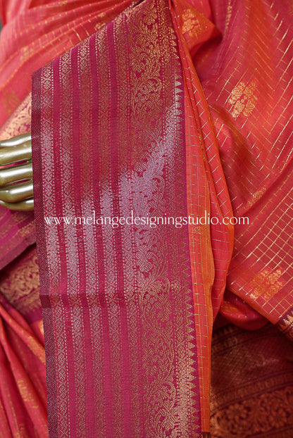Semi Silk Saree MDS0135