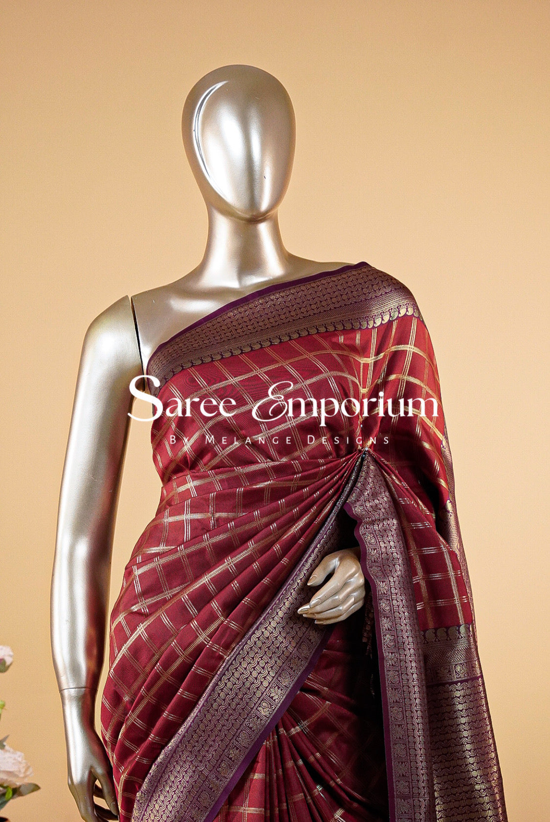 Semi Silk Saree MDS0146