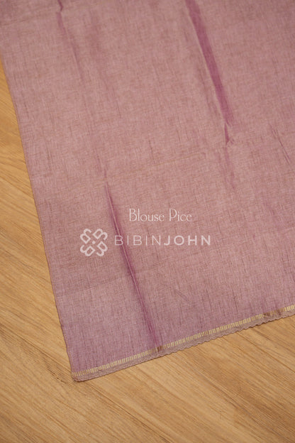 Semi Tussar Weaving Saree For Women Dusty Rose Pink BJ2547