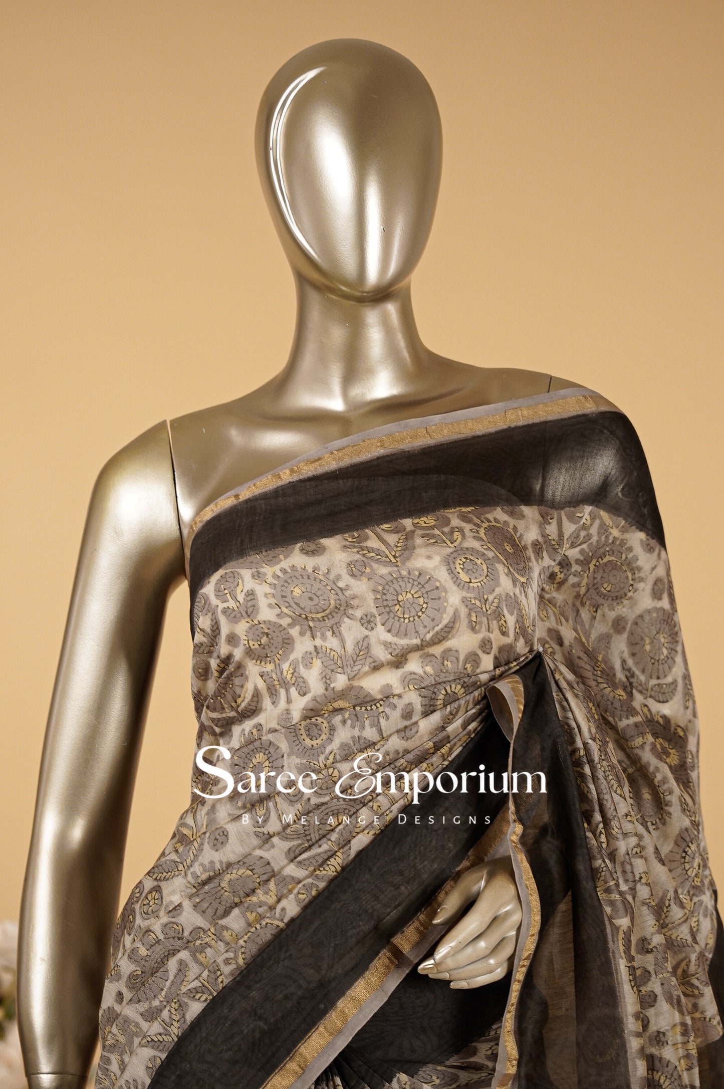 Printed Vanaspati Saree MDS0099