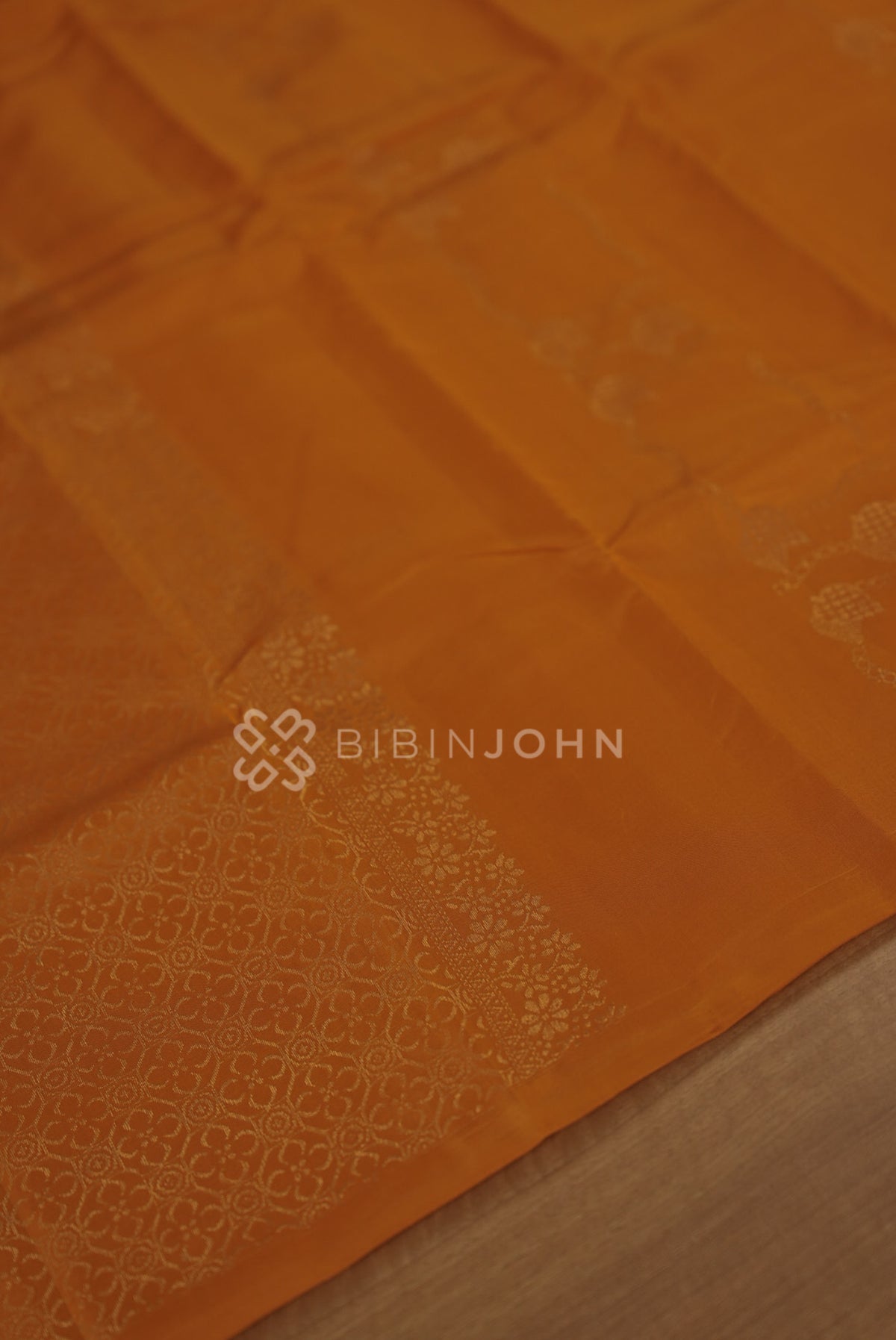 Silk Saree For Women Burnt Orange BJ2294