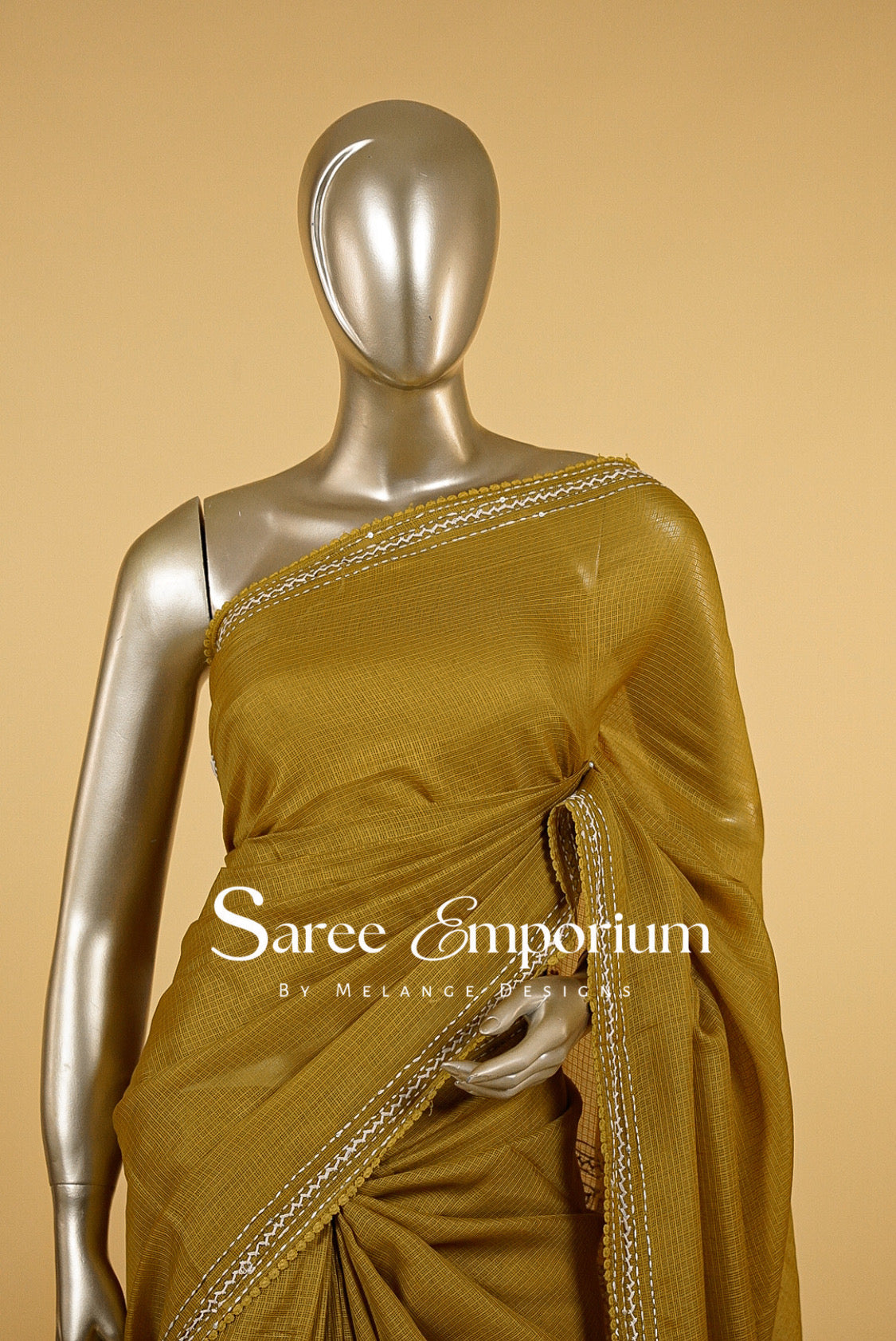 Cotta Embroidery Saree MDS0124