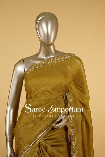 Cotta Embroidery Saree MDS0124