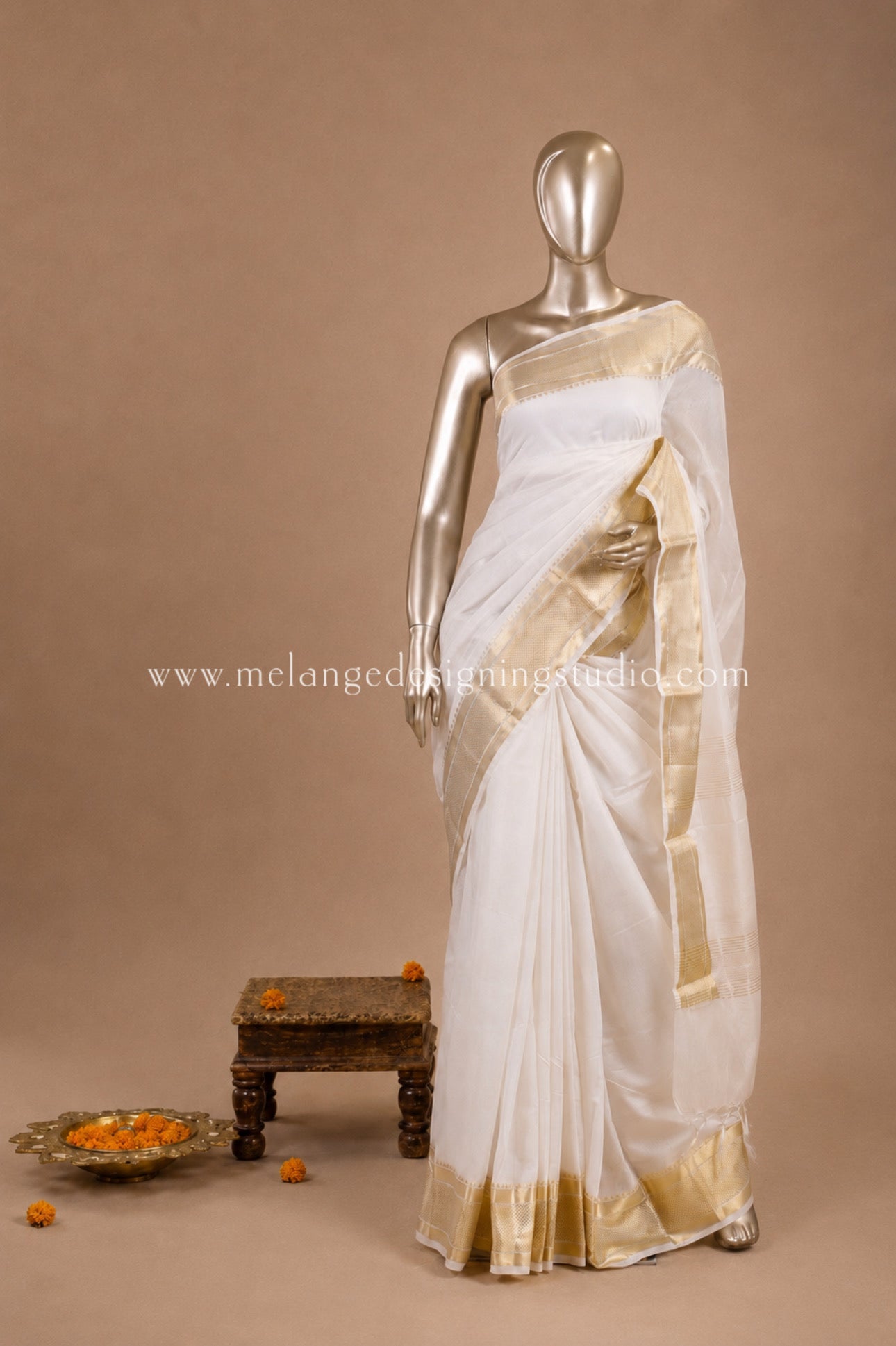 Chanderi Silk Saree MDS0004