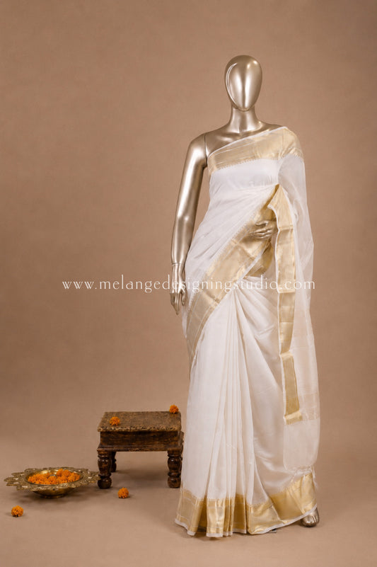 Chanderi Silk Saree MDS0004