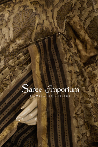 Printed Vanaspati Saree MDS0097
