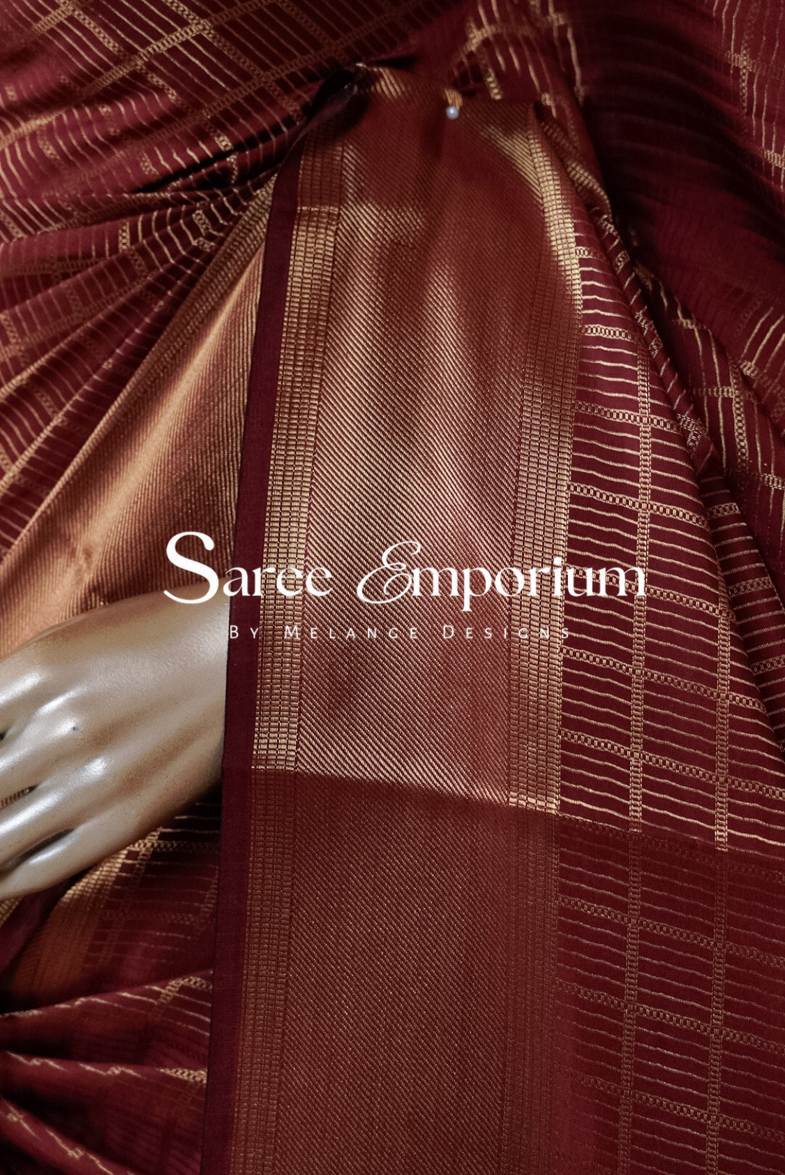 Semi Brocade Saree MDS0149