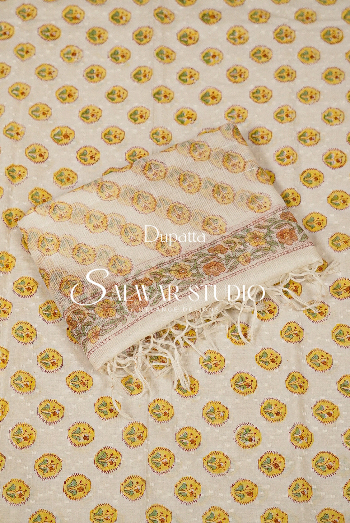 Printed Cotton Unstitched Salwar Suits AC0154