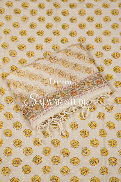 Printed Cotton Unstitched Salwar Suits AC0154
