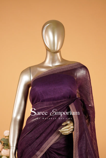 Linen Sarees MDS0073