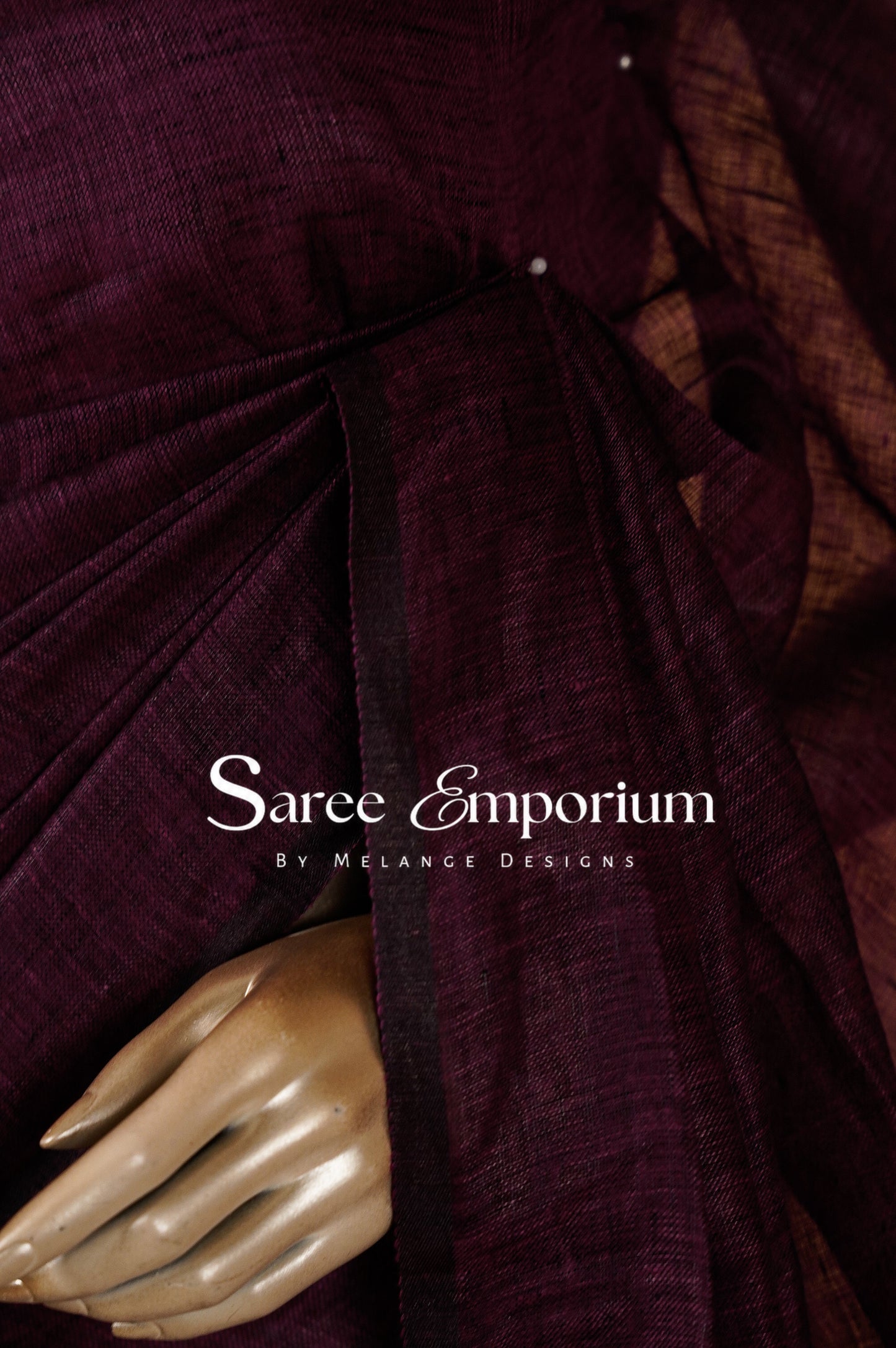 Linen Saree MDS0090