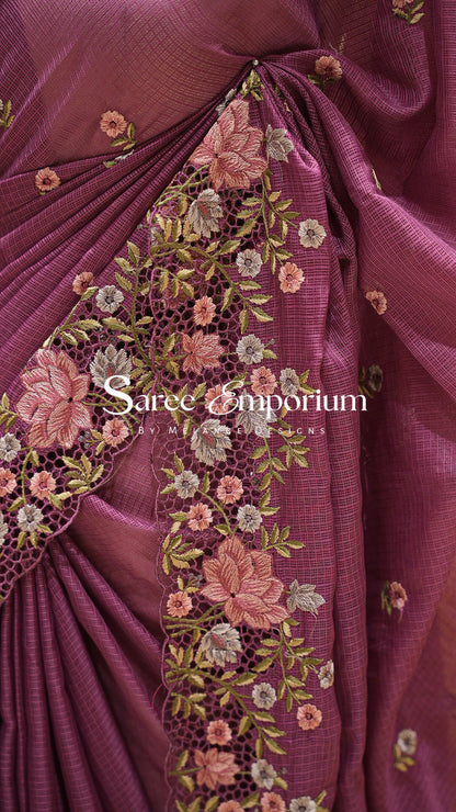 Cotta Cutwork Saree BJ0439