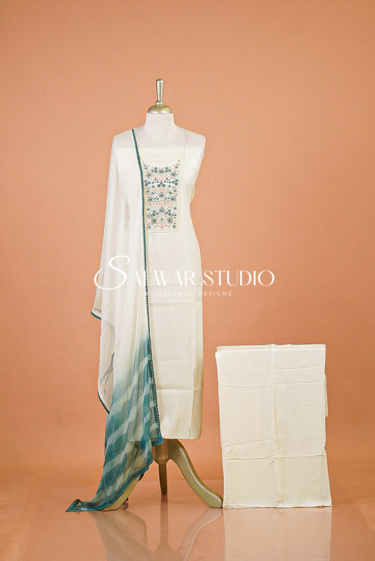 Silk Embroidery Salwar Suits AC0134