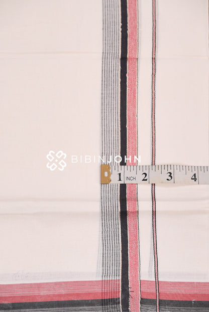 Cotton Dhoti For Men White BJ2559