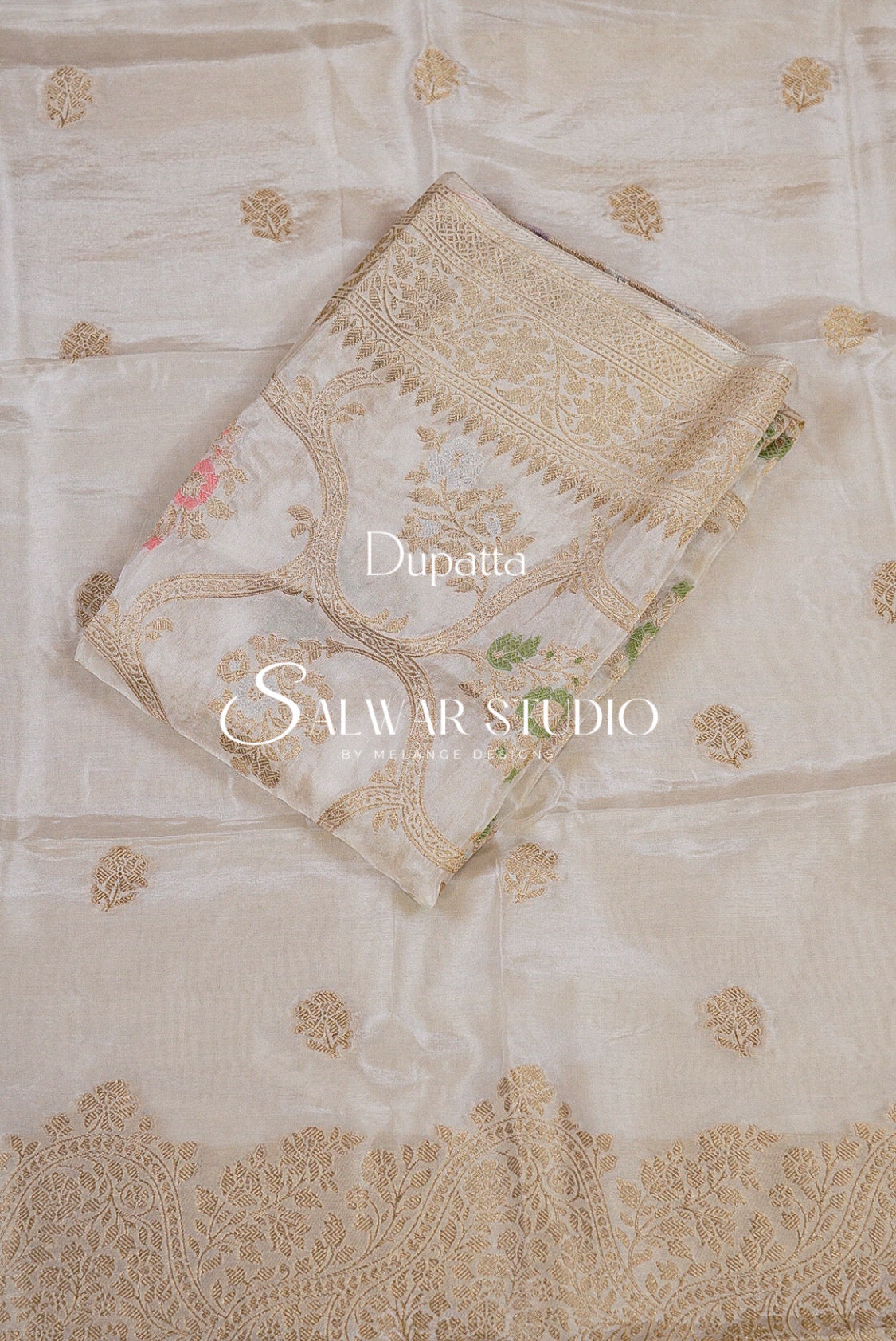 Silk Banarasi Unstitched Salwar Suit Dress Material AC0173