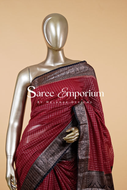 Banarasi Silk Saree MDS0157