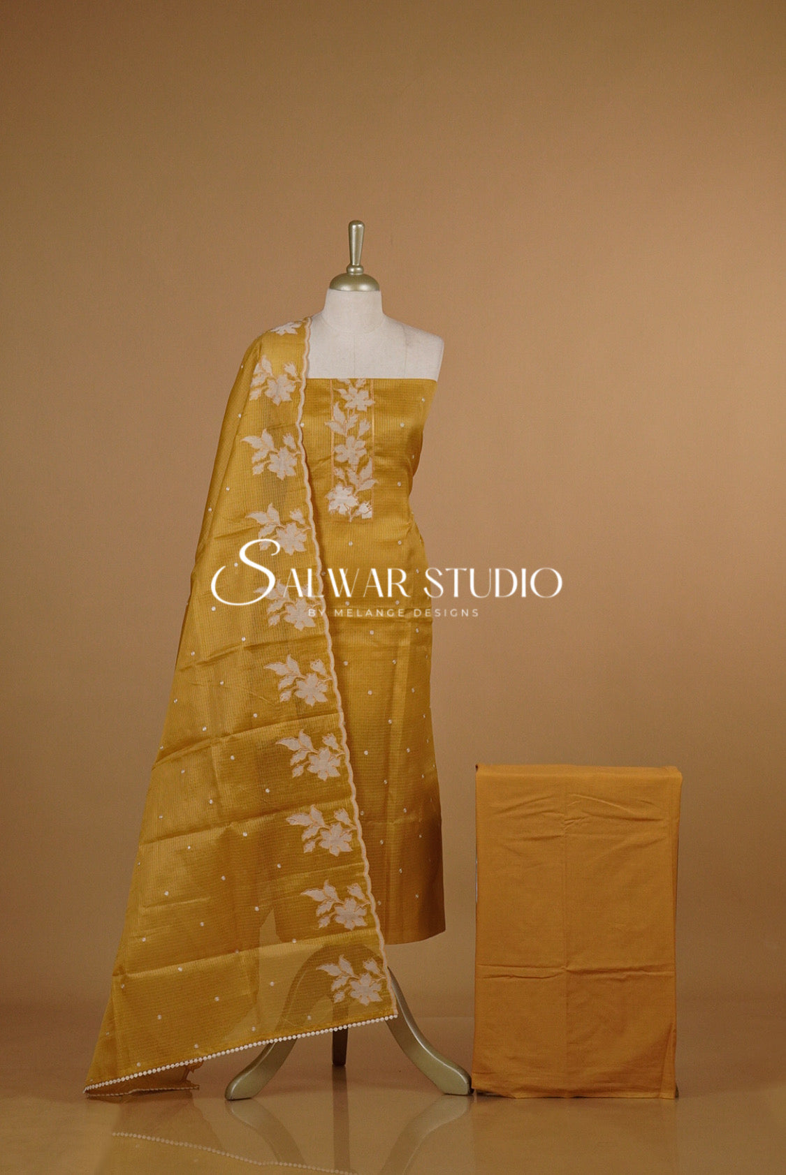 Cotta Embroidery Unstitched Salwar Suits AC0093