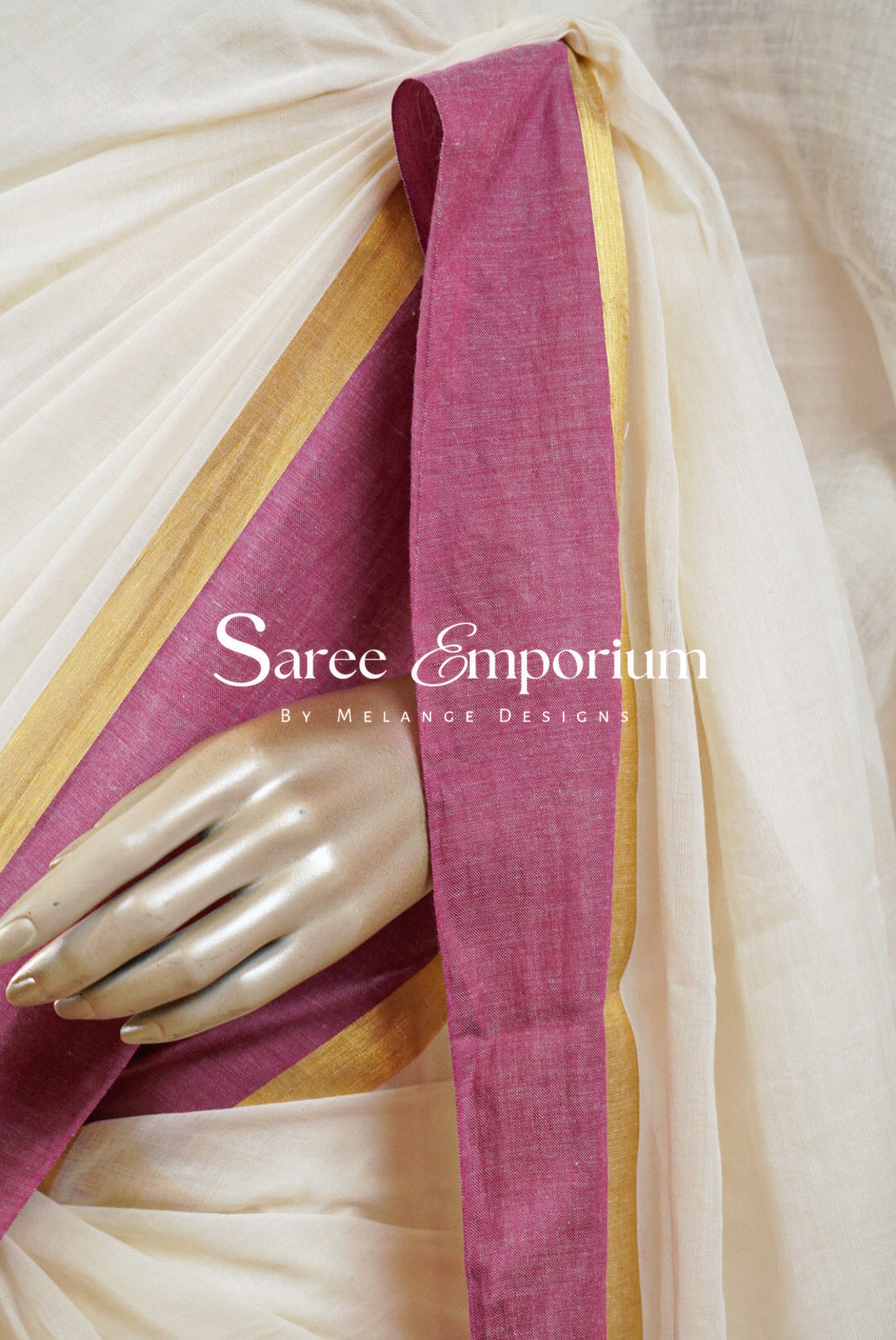 Pure Mul Cotton Saree MDS0216