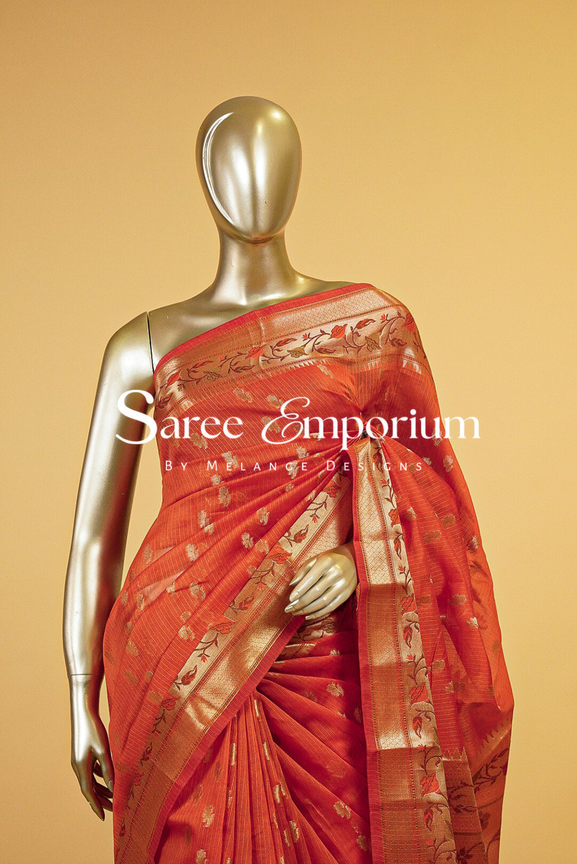 Cotta Banarasi Saree MDS0164