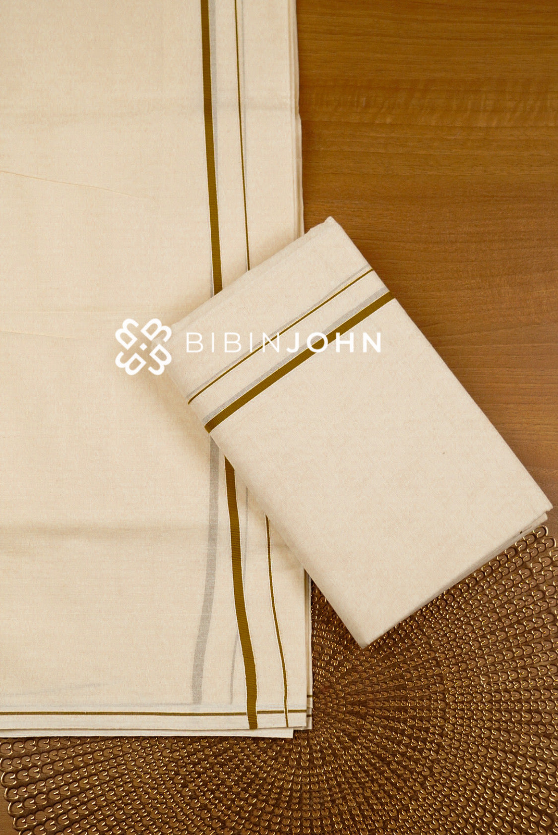 Cotton Dhoti For Men Off White BJ0983
