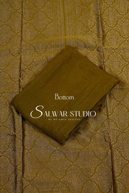 Silk Banarasi Unstitched Salwar Suits AC0123